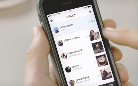 Instagram推新私信功能Direct：支持照片、視頻和文本信息